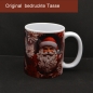 Preview: Tasse mit Weihnachtsmann-Motiv 1