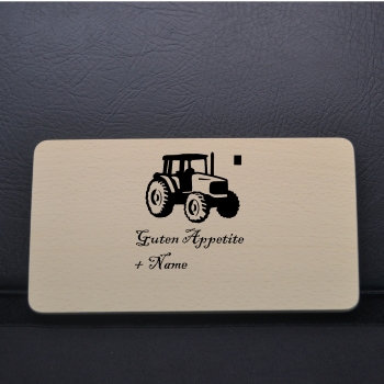 Frühstücksbrettchen Motiv Tractor