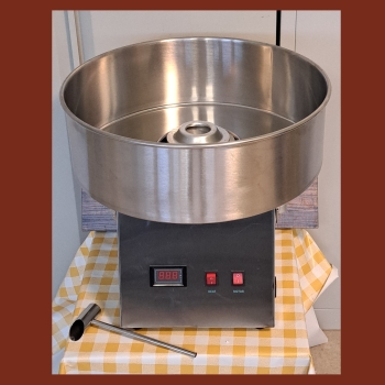 Zuckerwattemaschine mit 52 cm Durchmesser Trichter