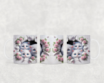 11 oz cup with 3 d cat motif 4